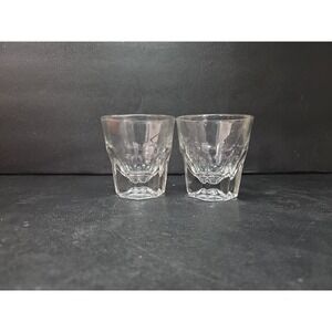 Libbey Duratuff Glasses Gibraltar Rocks Glass 4.5oz 133ml Set of 2 Vintage